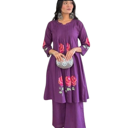 Flair Gown with Dupatta Full Heavy Embroidery
