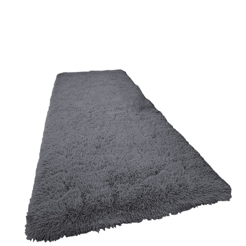 Velvet Gray Colour Carpet 