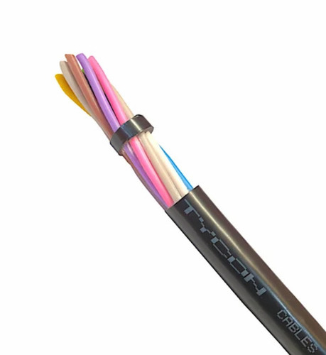 1.0 Sq.Mm X 12 Core Copper Flexible Cable - Color: Black