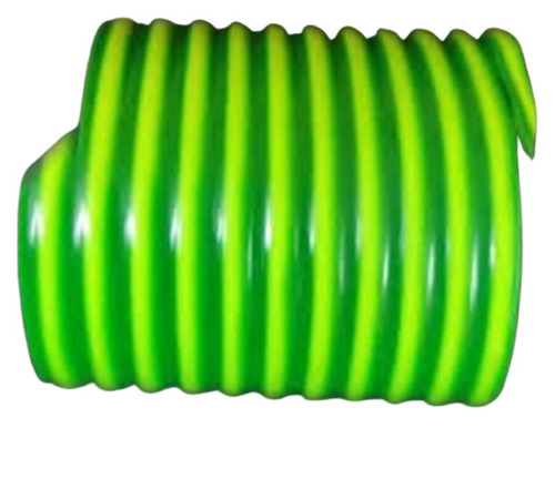 3 Inch Green Pvc Suction Hose Pipe - Length: 30  Meter (M)
