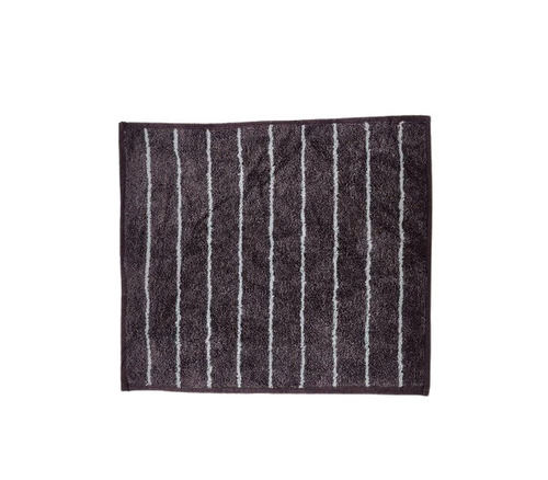 Dark Grey Cotton Hand Towel - Feature: Water Absorbency