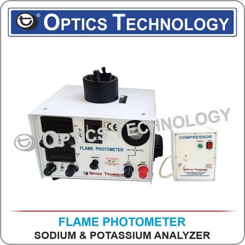 Digital Flame Photometer Sodium And Potassium Analyzer - Color: Grey