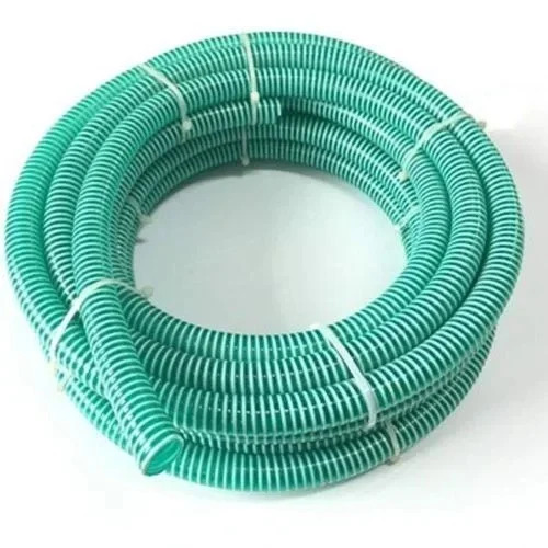 Green Pvc Suction Hose Pipe - Length: 30  Meter (M)