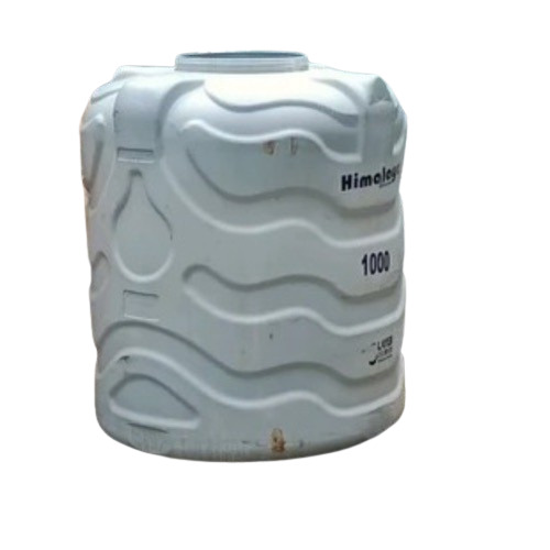 White 1000 Litre Plastic Water Tank