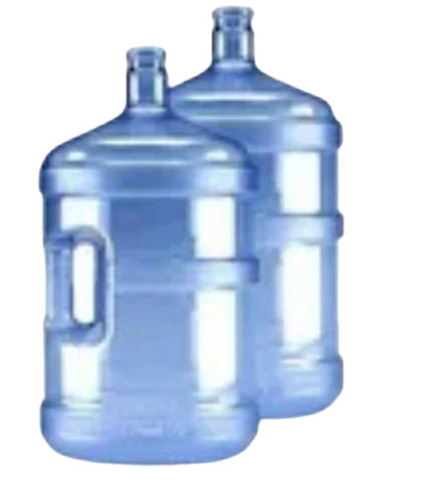 Blue Plastic Water Jar