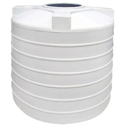 100 L Plastic Water Tank - Color: White