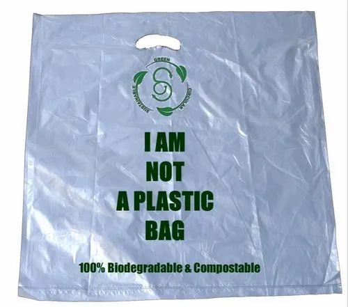 Compostable Ecofriendly D Cut Bags