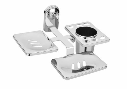 Double Soap Dish With Tumbler