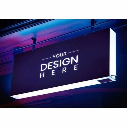 Rectangle Acrylic Led Sign Boards By Ds Ads