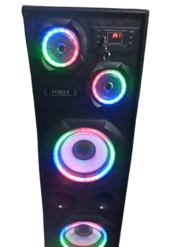 Tower Speaker - Cabinet Material: Wooden