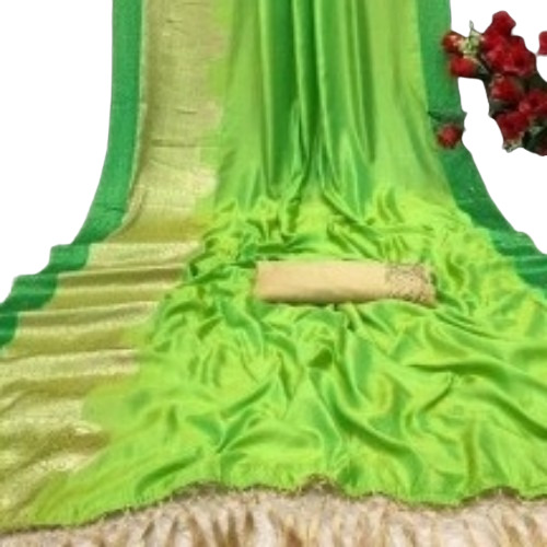 Woven Bollywood Silk Blend Saree 