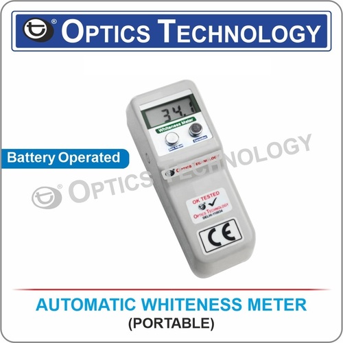 Automatic Whiteness Meter Portable Battery Operated - Material: Mild Steel
