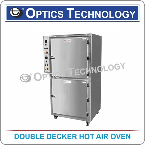 Hot Air Oven Double Decker - Color: Mettalic Silver