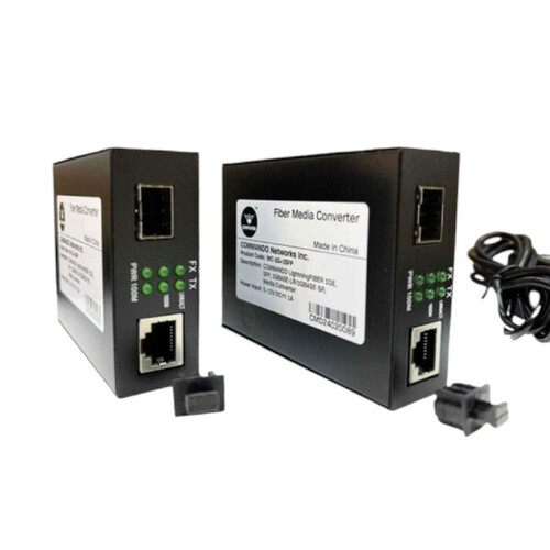Mc-1G+1Sfp Commando Fiberx 1Ge Sfp 1Gbase-Lr/1Gbase-Sr Media Converter - Features: Plug-And-Play