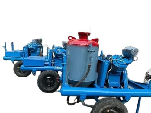 Tractor-Mounted Air Compressor - Color: Blue