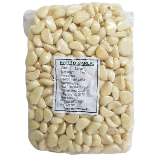 White Peeled Garlic 