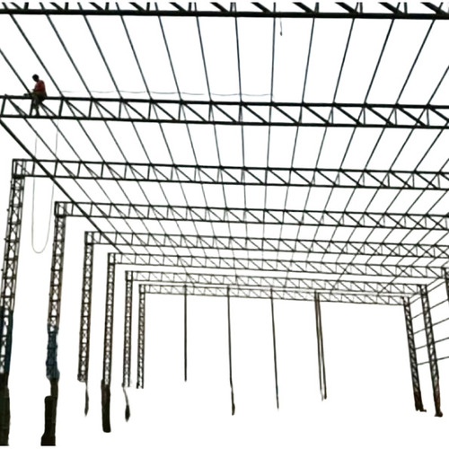 Hut Steel Shades - Mild Steel, Blue Painted, Plain Tent Style | Weather Resistant, Rust Resistant, Fire Resistant, Quick Installation, Customizable Design