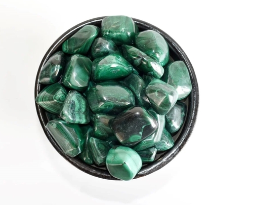 Malachite Tumbled Stones