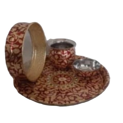 Meenakari Karvachoth Set