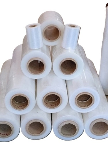 White Stretch Film Roll - Color: Transparent