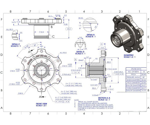 2D Drawing, Drafting& Detailing