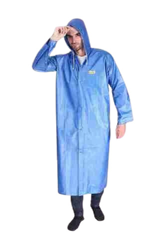 Mens Rain Coat - Color: Blue