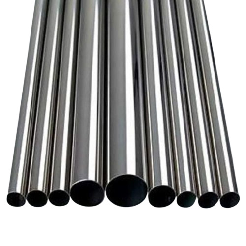 Stainless Steel Round Pipes - Stainless Steel, Silver, Welded | Heavy Duty, Grade A, Polished Finish