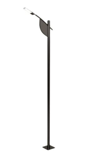 Mild Steel Single Arm Street Light Pole 