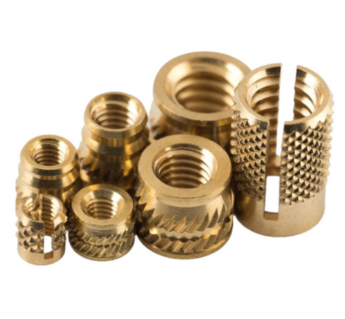 Brass Slotted Wood Insert