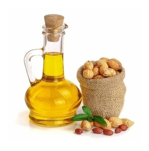 Groundnut Oil - Organic Refined Liquid Yellow, 100% Purity | Hygienically Packed, Chemical-free, Preservatives-free, Cholesterol-free