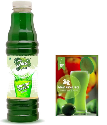 Mango Green Sharbat Syrup 700 Ml - Flavor: Mangogreen (Kacha Aam)