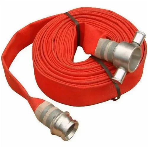 3 Inch Red Canvas Hose