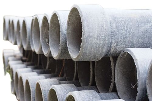 Asbestos Cement Pipes - Color: .