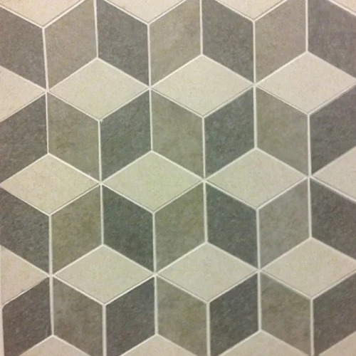 White 3D Tiles - Feature: Acid-Resistant