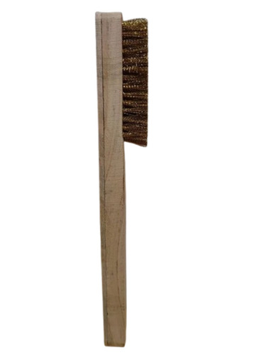 Wooden Brass Wire Brush