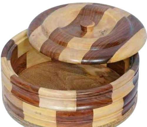 Wood Chapati Box