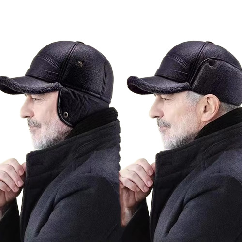 Imported Quality 2025 Mens Leather Baseball Cap - Age Group: 16 - 60