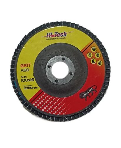 Flap Disc Wheel - Color: Black