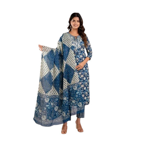 Ladies Blue Designer Kurti