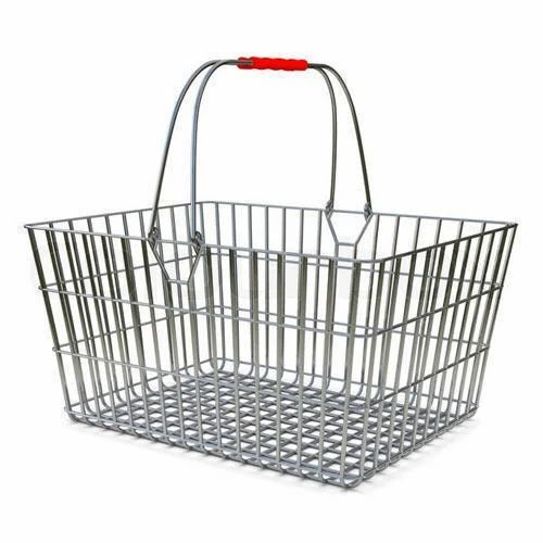 Stainless Steel Silver Wire Basket