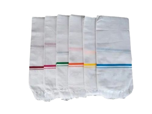 White Bath Towel