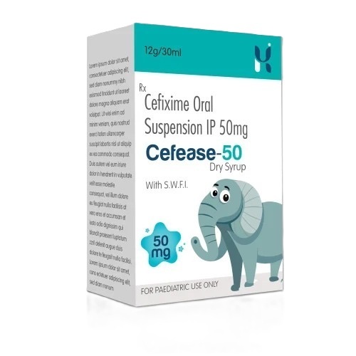 50mg Cefixime Oral Suspension Ip