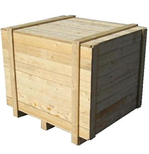 Brown Wooden Packaging Box