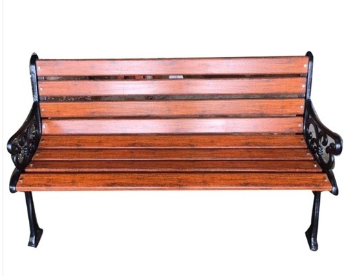 Frp Fiber Bench With Backrest