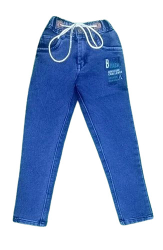 Boys Light Blue Straight Fit Denim Jeans