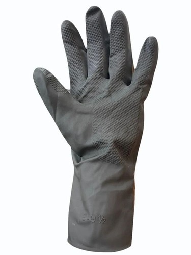 Acid Resistant Gloves - Color: Red
