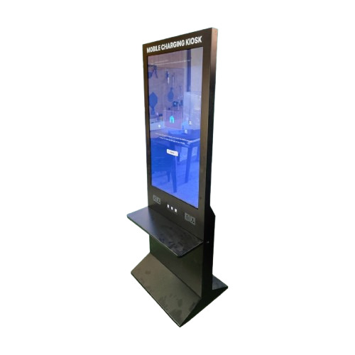 Mobile Charging Kiosk With Display