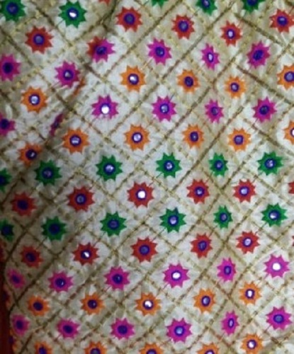Phulkari Embroidery Fabric