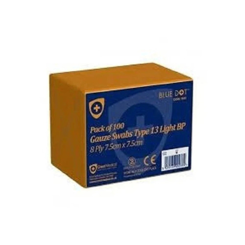 13 Light Bp Gauze Swabs