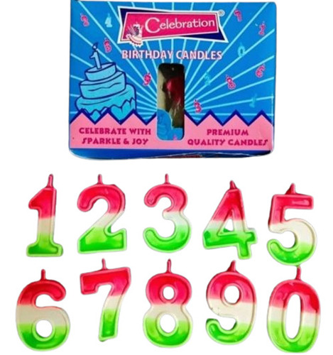 Birthday Number Candles
